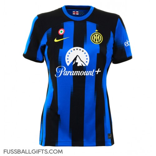 Inter Milan Fußballbekleidung Heimtrikot Damen 2023-24 Kurzarm